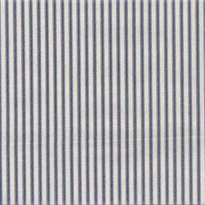 Fabric Sample, Ticking Stripe Fabric, Upholstery Fabric, Drapery Fabric, Blue French Stripe Fabric, French Country Home