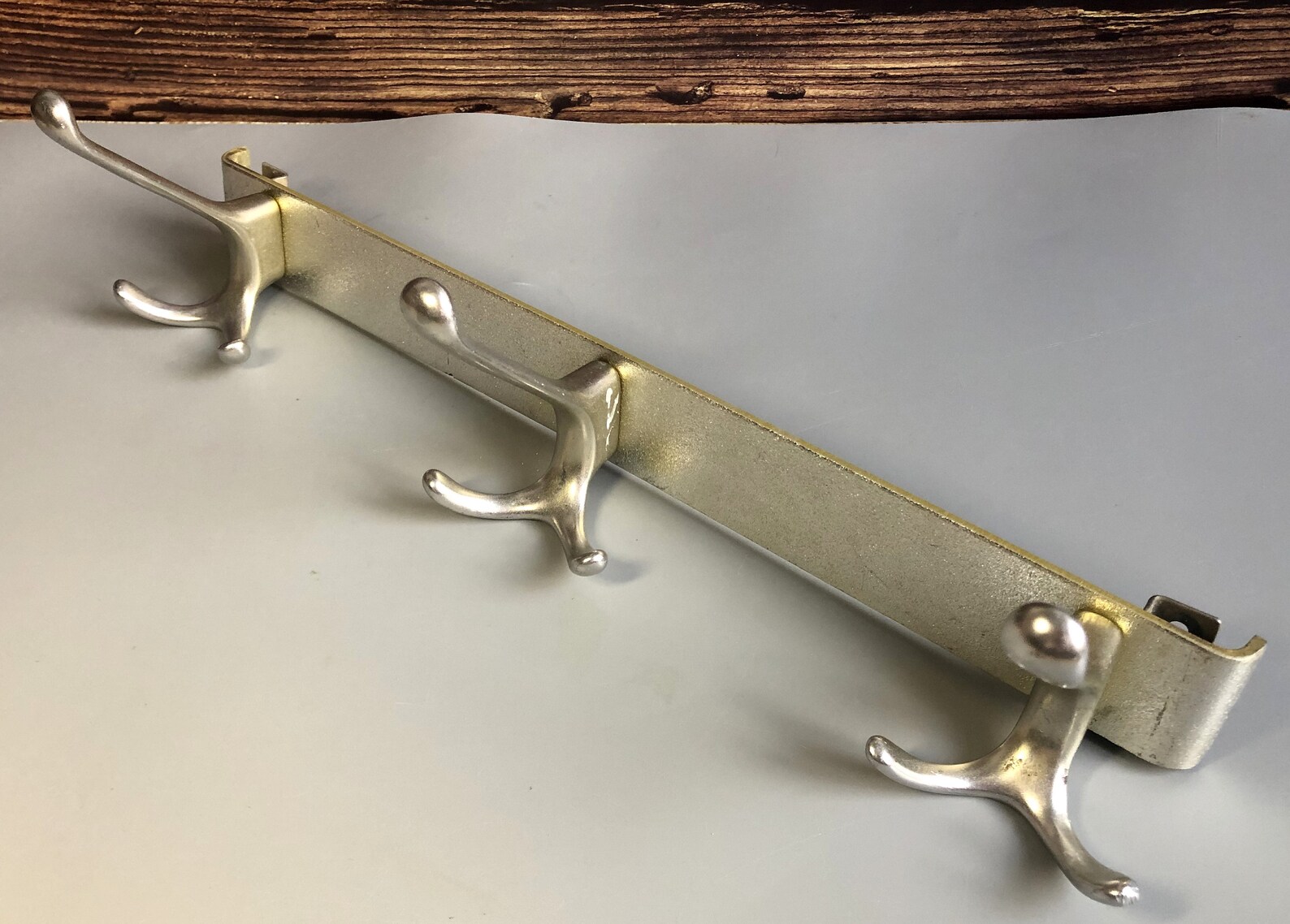 Vintage Coat Hanger Metal Coat Hanger with 3 hooks Soviet Era Etsy