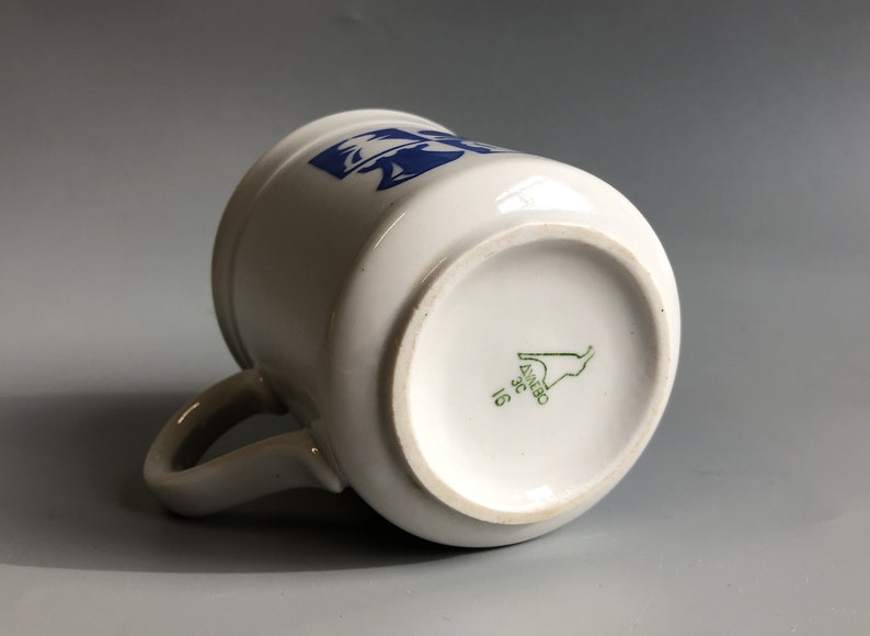 Vintage Chess Cup Soviet Chess Souvenir Dulevo porcelain factory cup USSR Desk Souvenir Chess Rook Chess Knight USSR made child cup