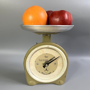 Antique Style Kitchen Scales Vintage Kitchen Balance collectible scale Spring balance Weighing Scales