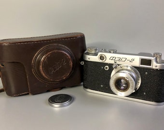 ソビエト連邦製 FED 4 オリンピック写真カメラ 35 mm 写真付き