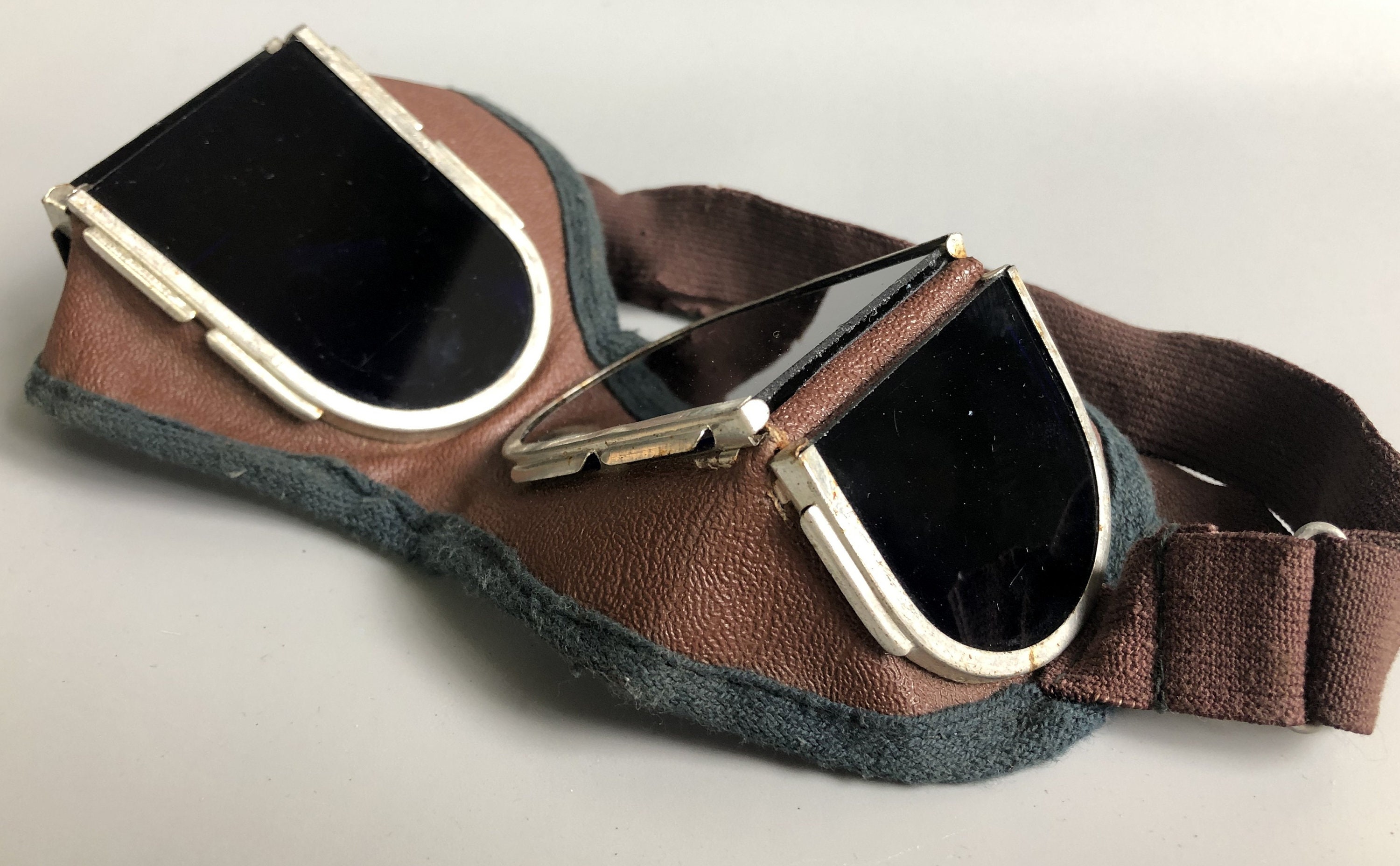 Vintage Welding Glasses Safety Glasses Industrial Goggles from Etsy