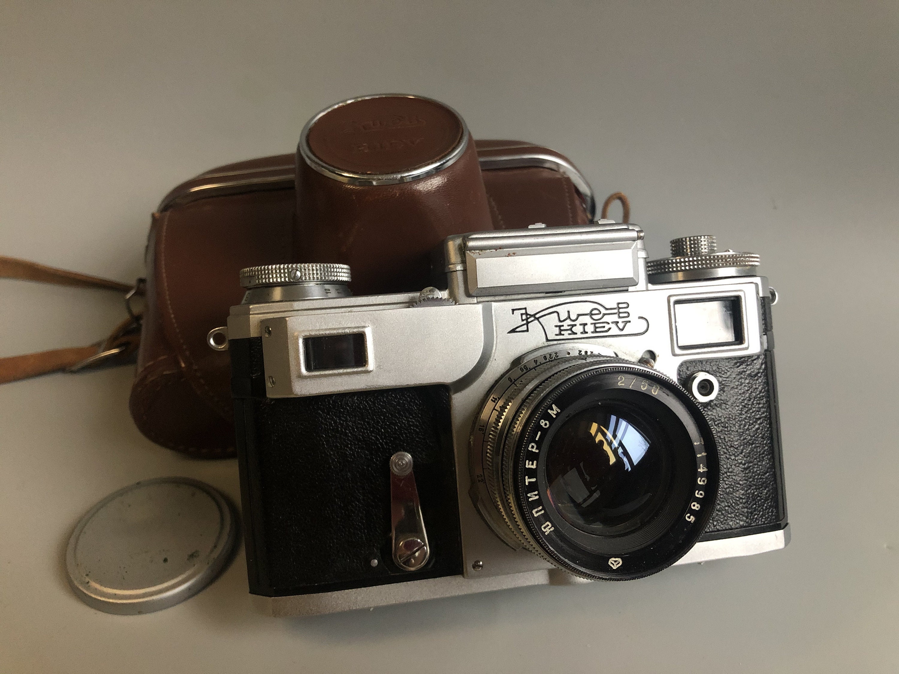 Vintage Soviet Film Camera Kiev 4 Rangefinder Camera USSR Etsy UK