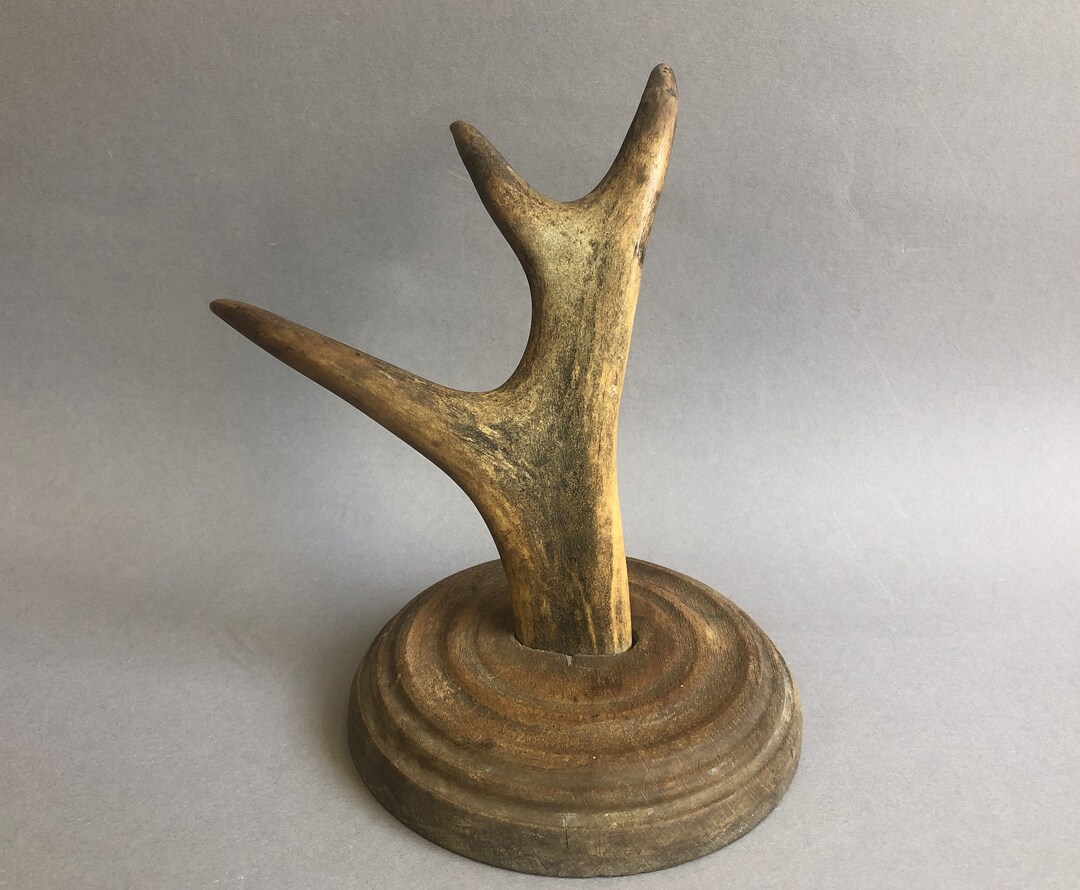 Wall Hook Moose Horn Elk Horn Vintage Wood Horn Coat Hook Peg Etsy UK