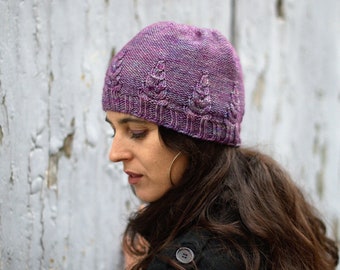 Armley Beanie & Slouch Hat PDF knitting pattern (instructions)