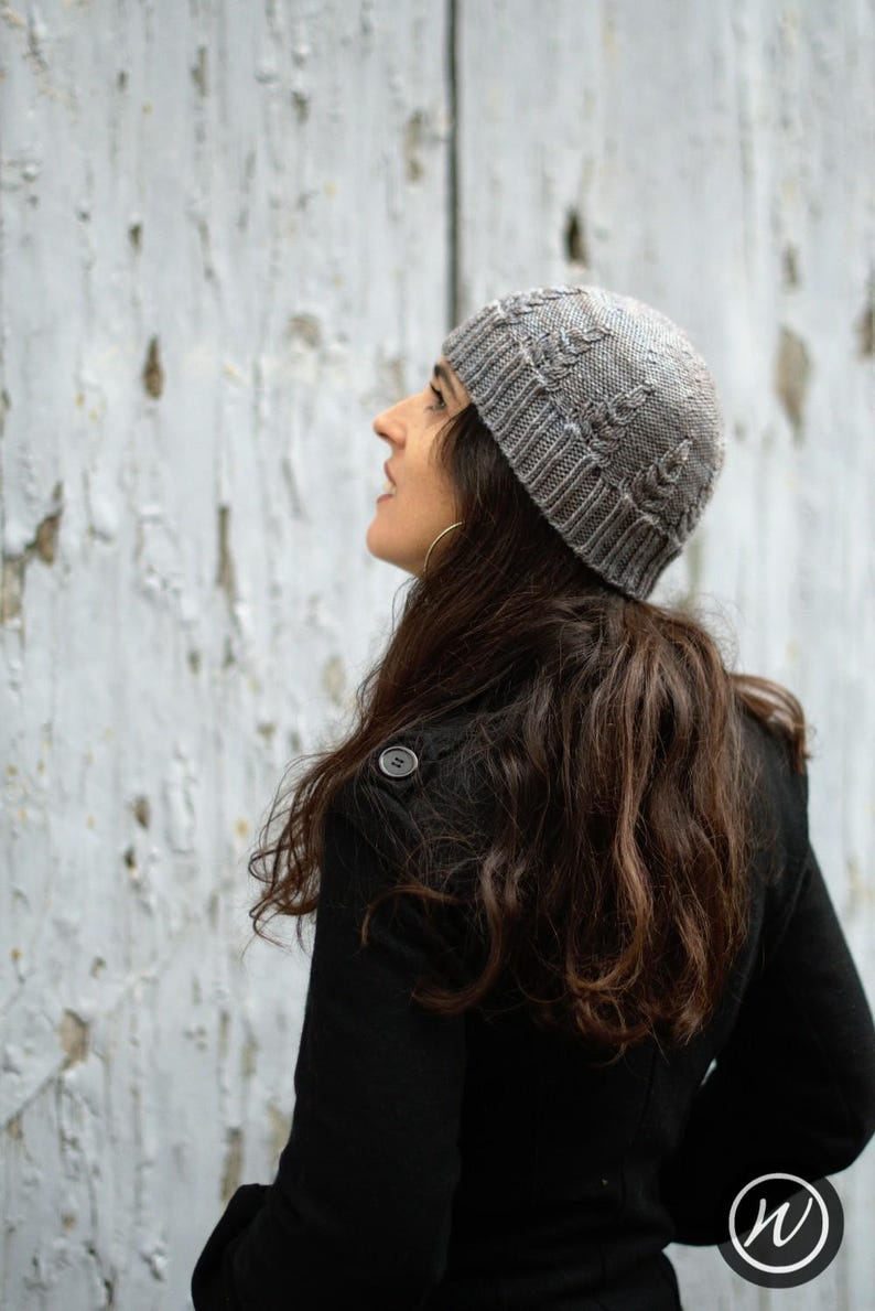 Armley Beanie & Slouch Hat PDF Knitting Pattern (instructions) - Etsy