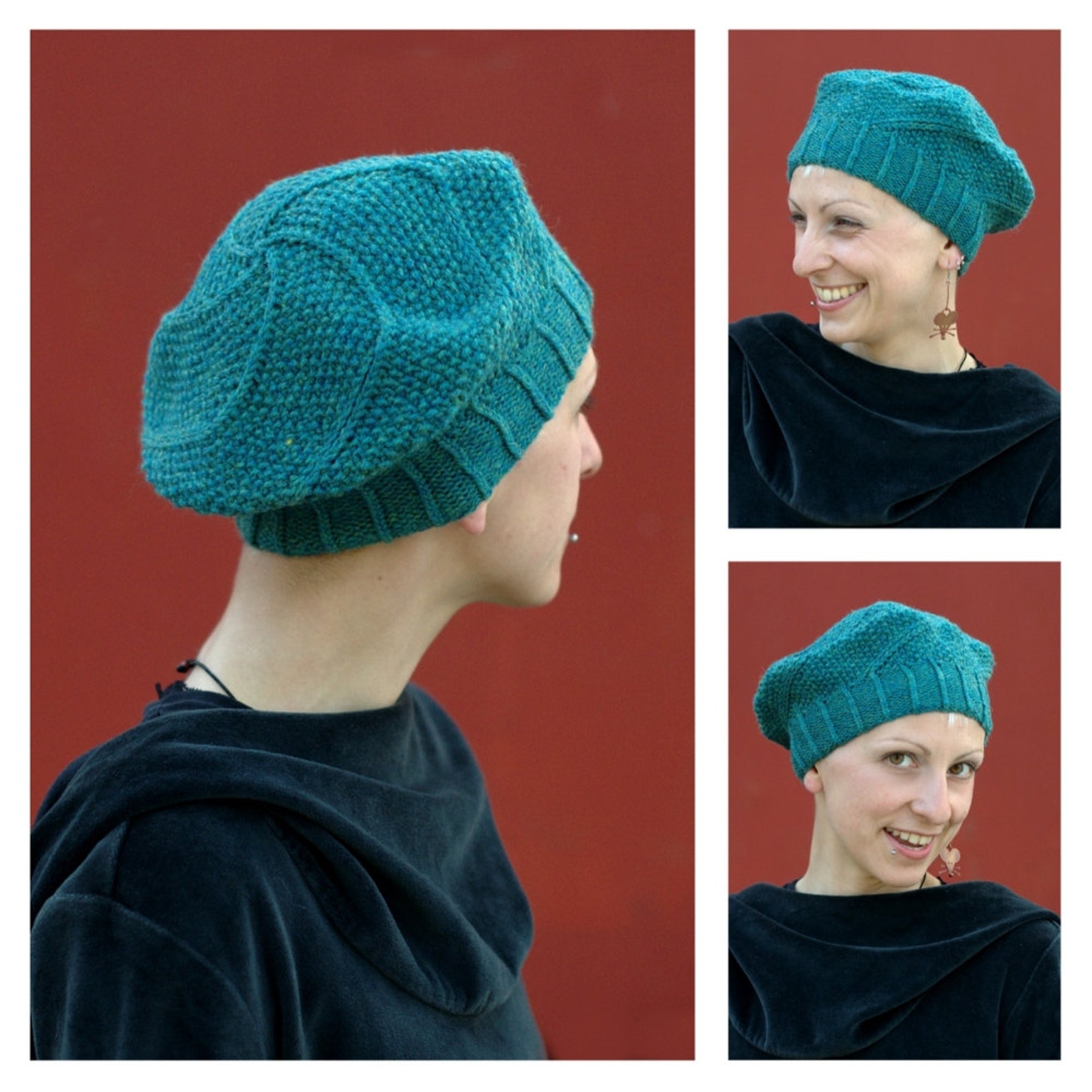 Limerick Beret PDF Knitting Pattern instructions | Etsy