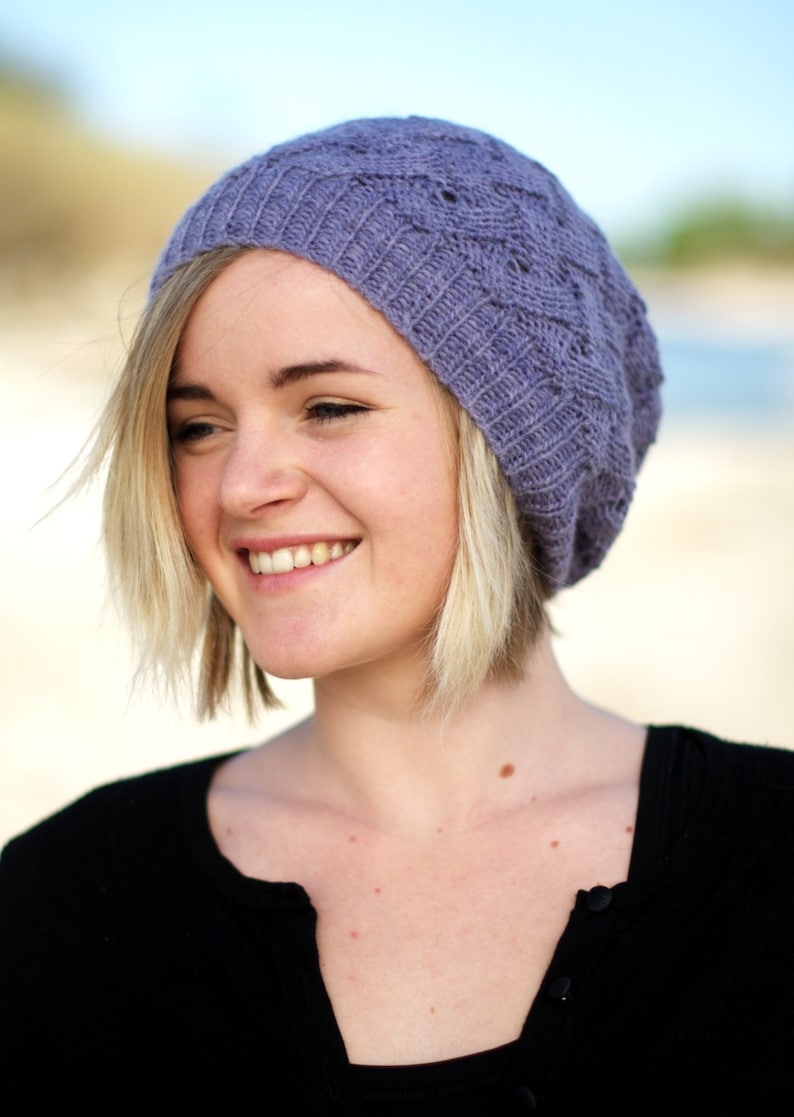 QL Slouch Hat PDF knitting pattern instructions image 3