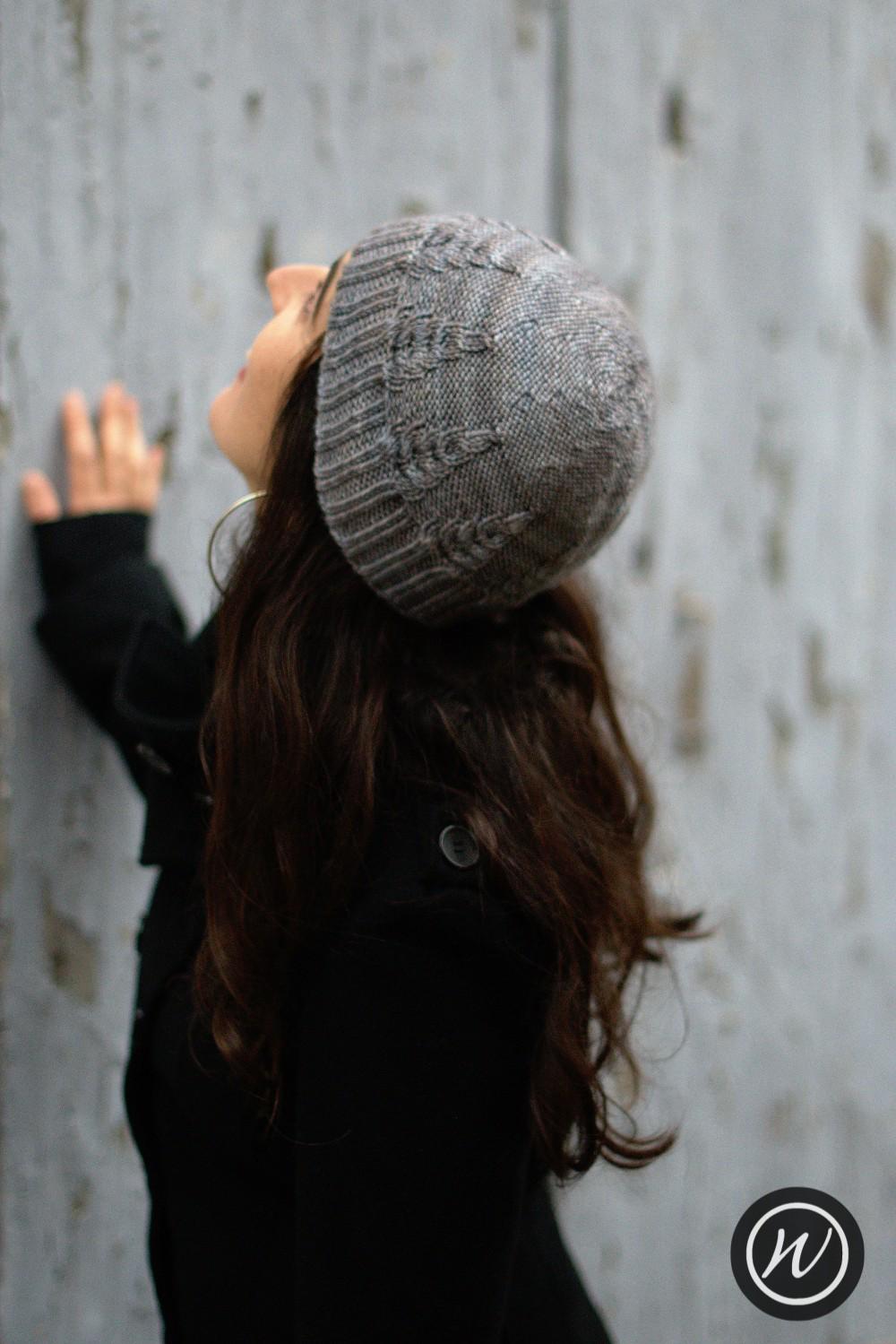 Armley Beanie & Slouch Hat PDF Knitting Pattern (instructions) - Etsy