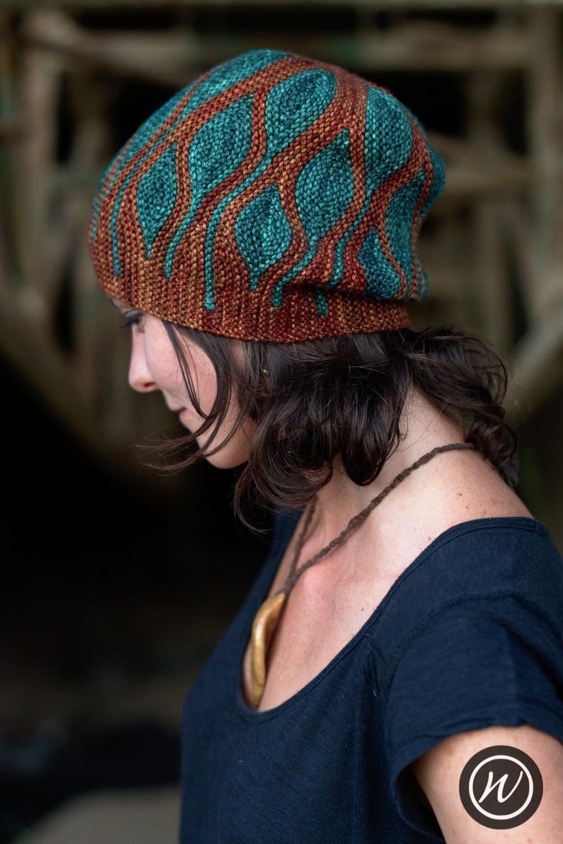 Toph Slouchy Beanie Hat PDF Knitting Pattern (instructions) - Etsy