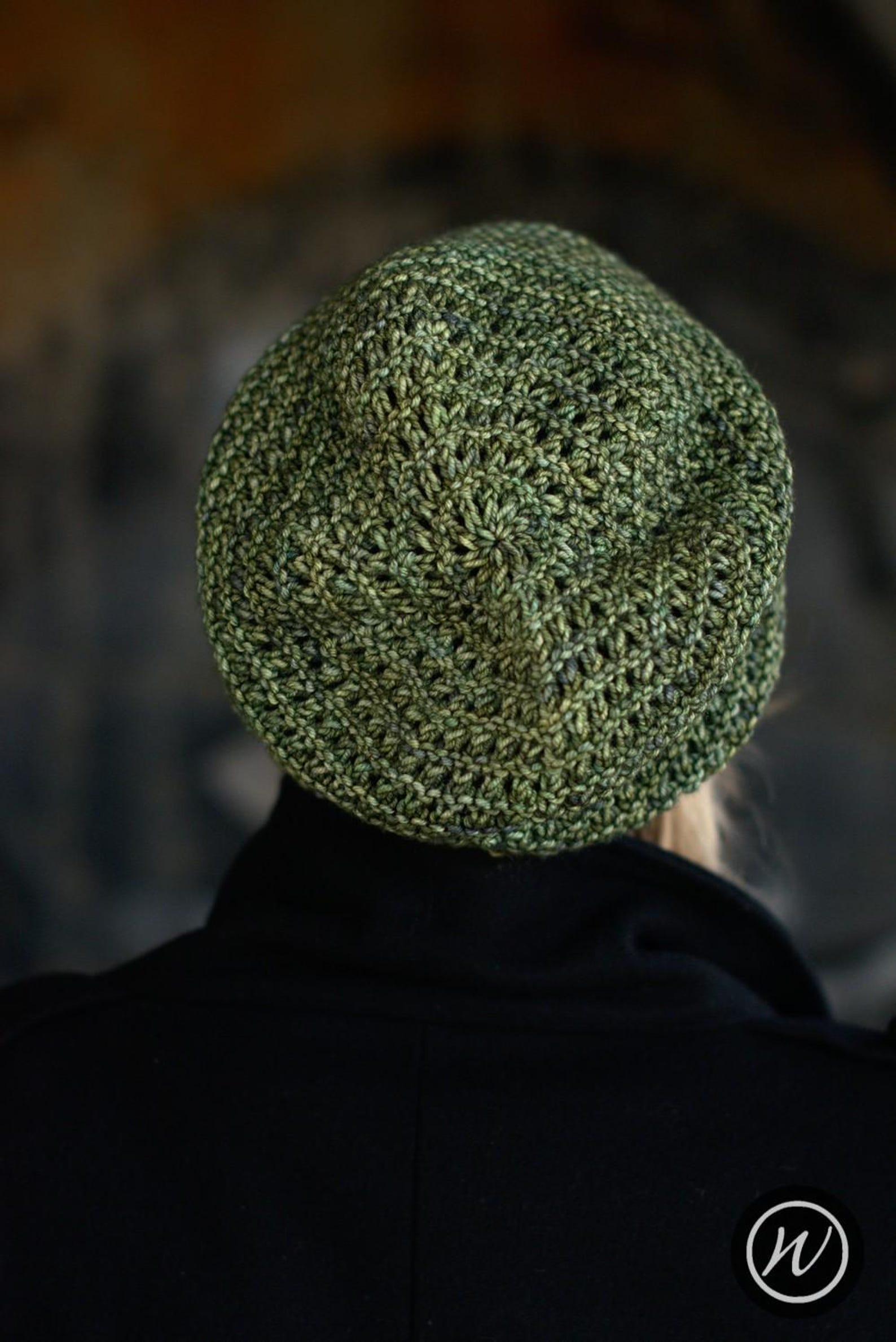 Waffle Slouch PDF Knitting Pattern (instructions) - Etsy