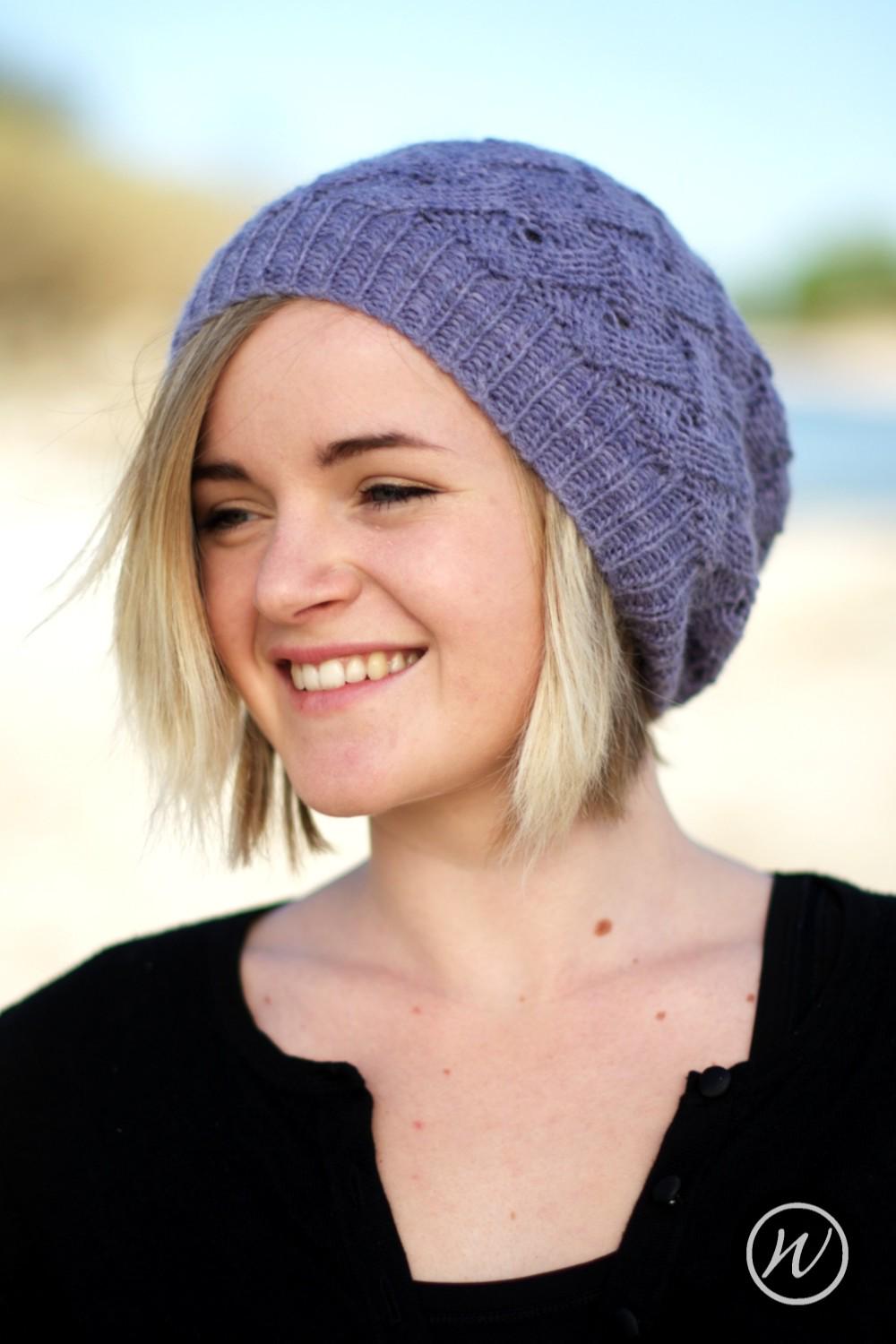 QL Slouch Hat PDF Knitting Pattern (instructions) - Etsy