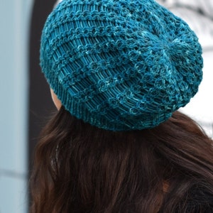 Scala slouchy Hat PDF knitting pattern instructions image 2