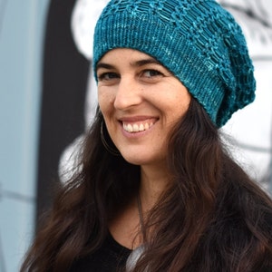 Scala slouchy Hat PDF knitting pattern instructions image 3