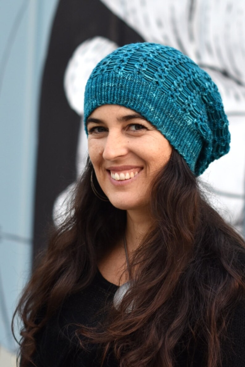 Scala slouchy Hat PDF knitting pattern instructions image 3