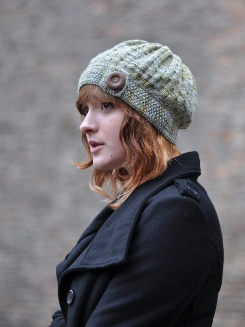 Ruislip Hat PDF knitting pattern instructions image 1