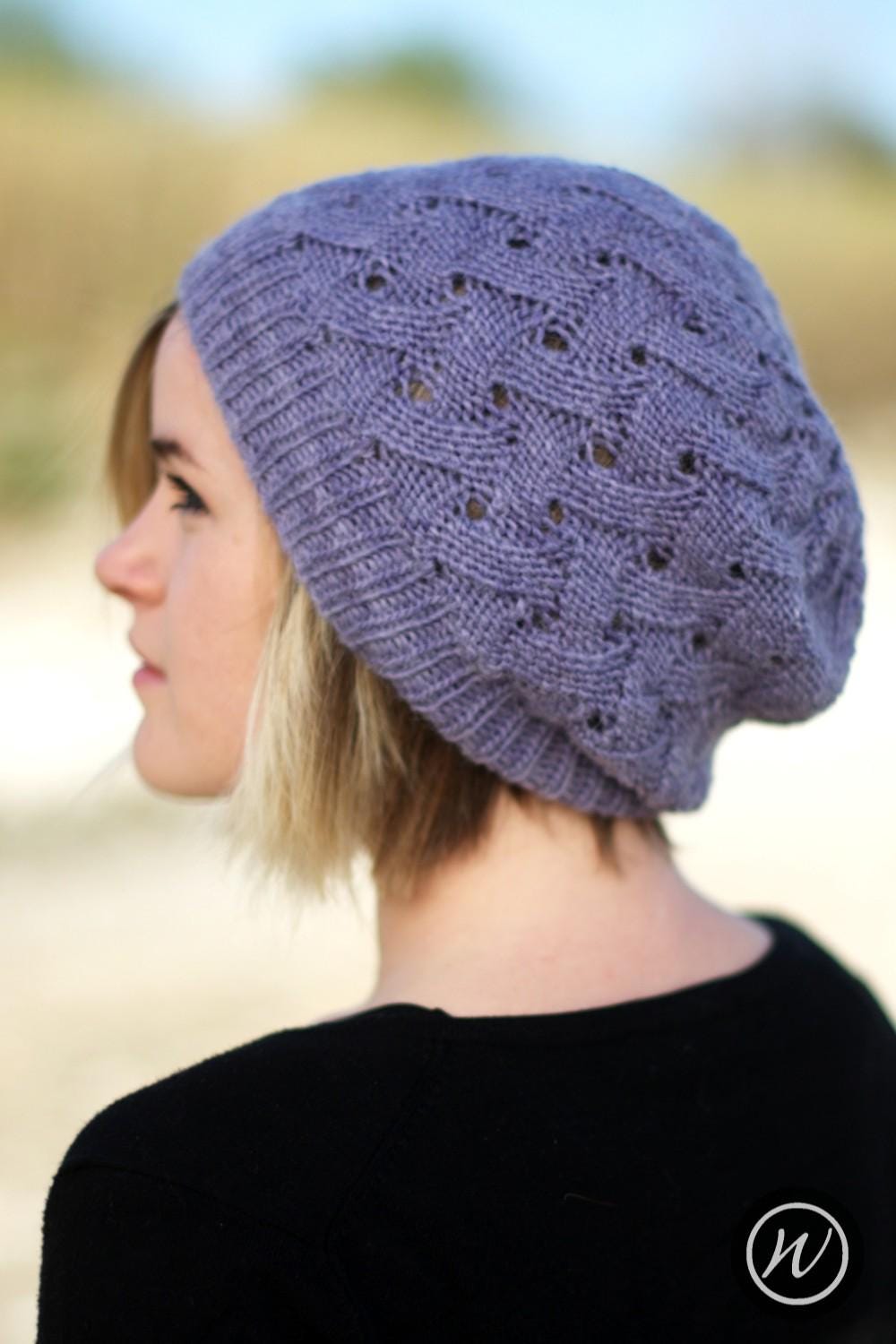 QL Slouch Hat PDF Knitting Pattern (instructions) - Etsy