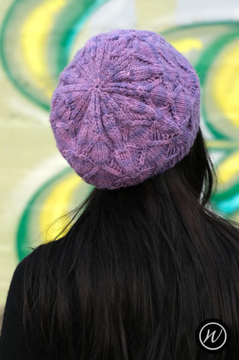 Starburst Slouchy Hat PDF Knitting Pattern (instructions) - Etsy