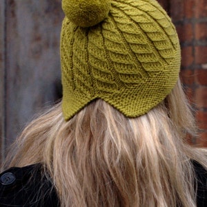 Skelter Beanie Hat PDF knitting pattern instructions image 2