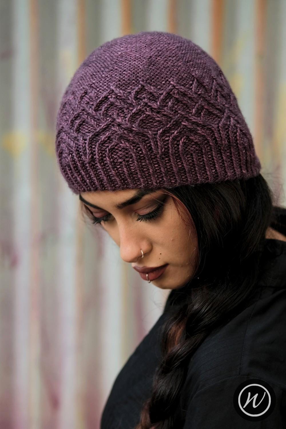 Principessa Beanie & Slouch Hat PDF Knitting Pattern (instructions) - Etsy