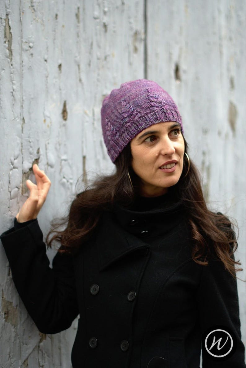 Armley Beanie & Slouch Hat PDF Knitting Pattern (instructions) - Etsy