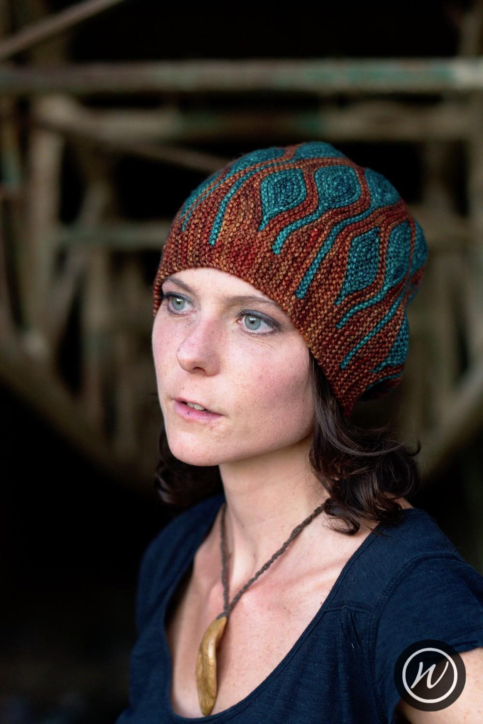 Toph Slouchy Beanie Hat PDF Knitting Pattern (instructions) - Etsy