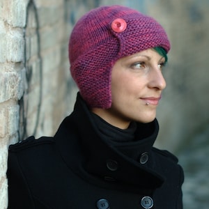 Karenin Aviator Hat PDF knitting pattern instructions image 2