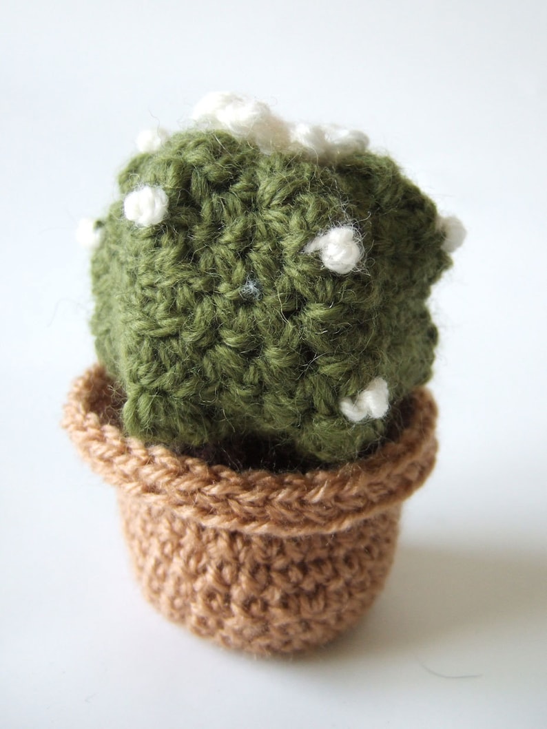 Amigurumi: cactus crochet. Peyotl. Un jardin exotique éternel image 1