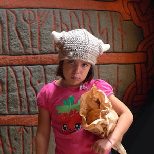Viking hat, Viking Helmet, winter hat, snowboard hat,funny and warm horned hat