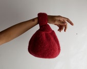 Le Petit Knot Bag. Sac en laine feutrΓ©e design japonais.