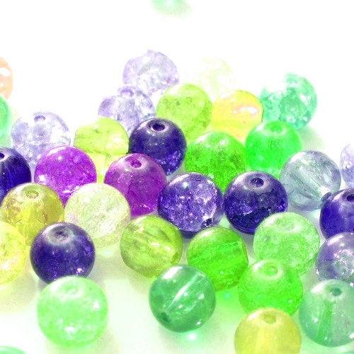 50 Cuentas Pequeñas De Cristal Checo Prensadas De 5,5 Mm Y 2 Mm De