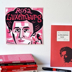 Rosa Luxemburgo / Cartão 18x18