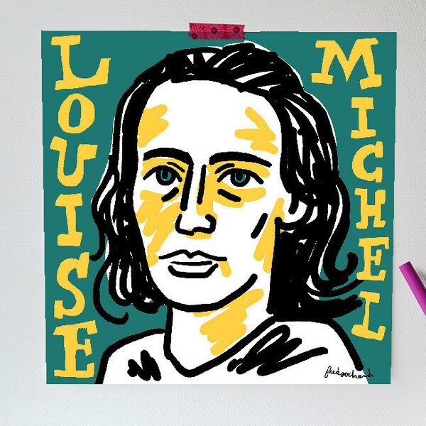 Louise Michel / Affiche 30x30