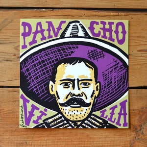 Pancho Villa / Carte 18 x 18