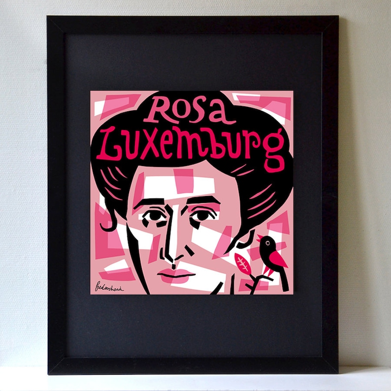 Rosa Luxemburg / Poster 30x30 | Etsy
