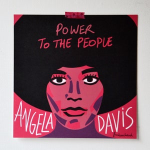 Angela Davis / Pôster 30x30