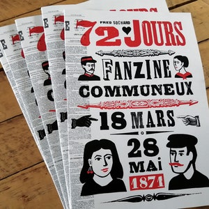 72 DAYS communal fanzine image 1