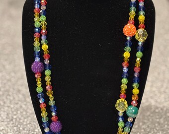 Collar arcoíris Gen913 de 32 pulgadas