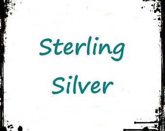 Sterling Silver Hooks, Upgrade Earrings, Silver Hooks for Earrings, Exchange Closure on Sterling Silver