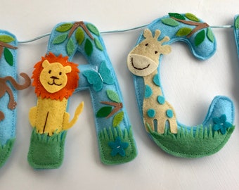 safari bunting nursery