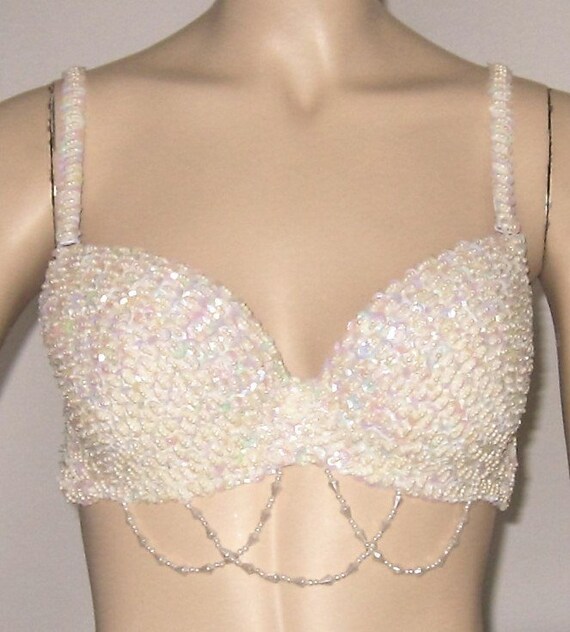 sequin bra top dance