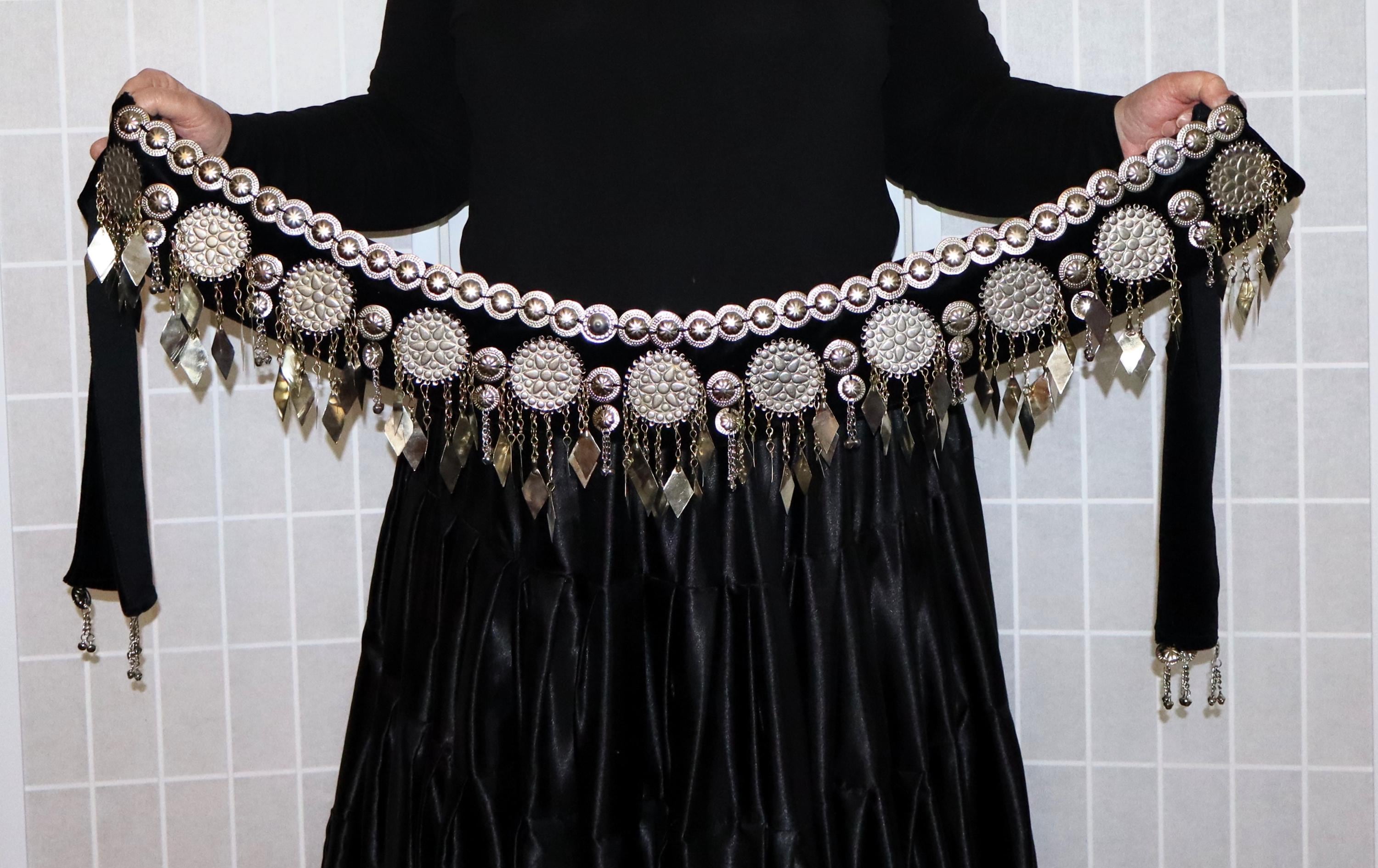 アンティークベルト ATS トライバルベリー ベリーダンス USA製 貴重品