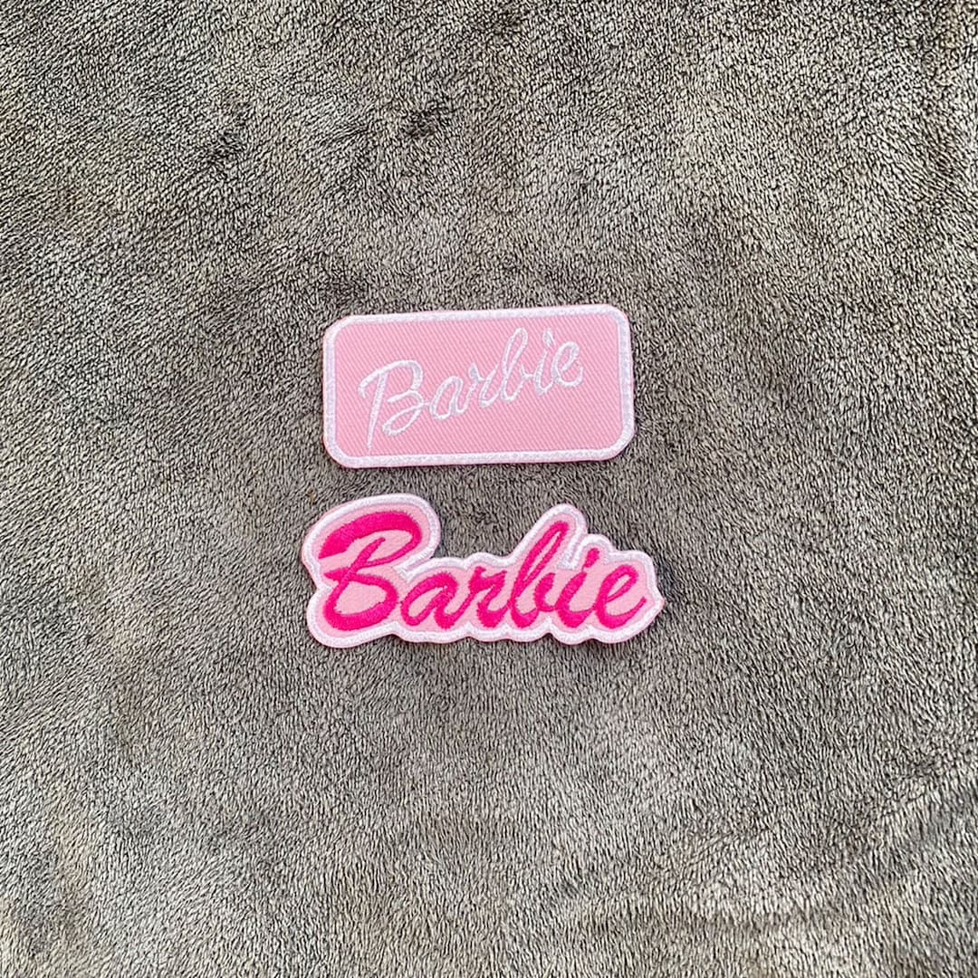 Barbie Patches Iron on Decorative Patch DIY Embroidery - Etsy