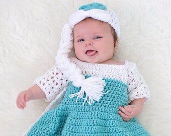 Newborn Elsa Costume Etsy