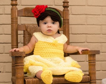 12 month belle costume