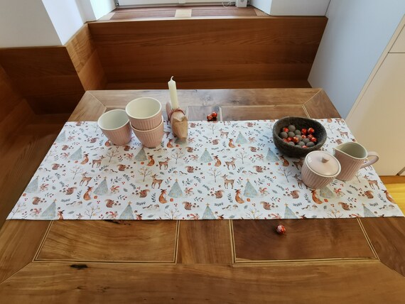 Available Immediately Table Runner Tablecloth Midcloth Table Runner Winter Tablecloth Table Decoration Christmas Tablecloth Xmas