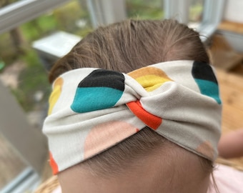 Children's headband, hairband, jersey, headband spring, hairband knot, girls headband, jersey headband, spring, summer, bandeau