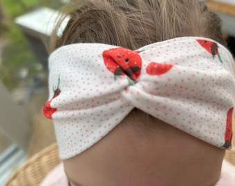 Children's headband, hairband, jersey, headband spring, hairband knot, girls headband, jersey headband, spring, summer, bandeau