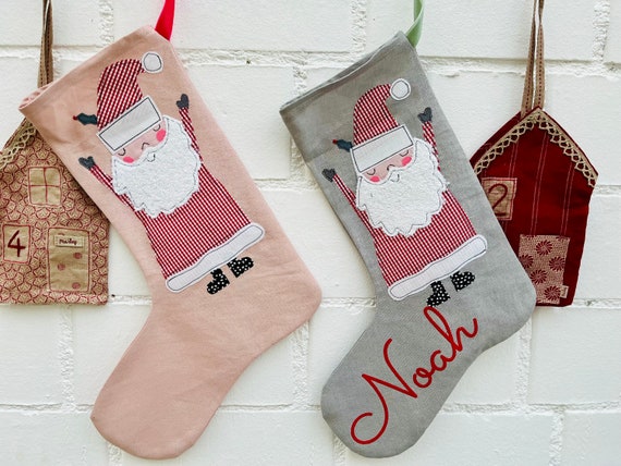 Santa Claus boots with name Nikolaussack Santa Claus stocking with name Santa Claus Santa Claus Santa Claus Christmas decoration