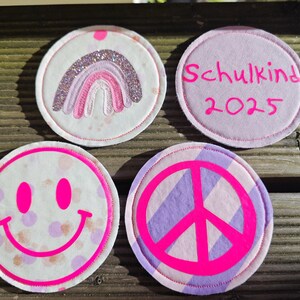 Schulranzen Kletties, Einschulung Geschenk, Schulanfang Schulkind neonpink Mädchen Schultüte Kletties Schulranzen Milla Louise Ergobag